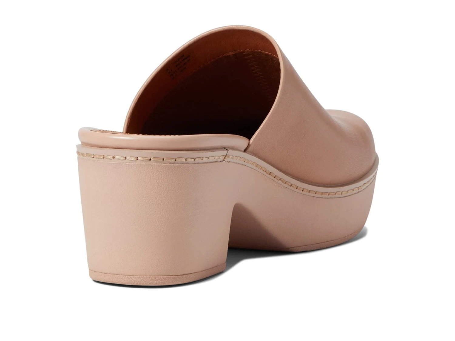 FitFlop Pilar Leather Mule Platforms 5 FitFlop Pilar Leather Mule Platforms - Image 5