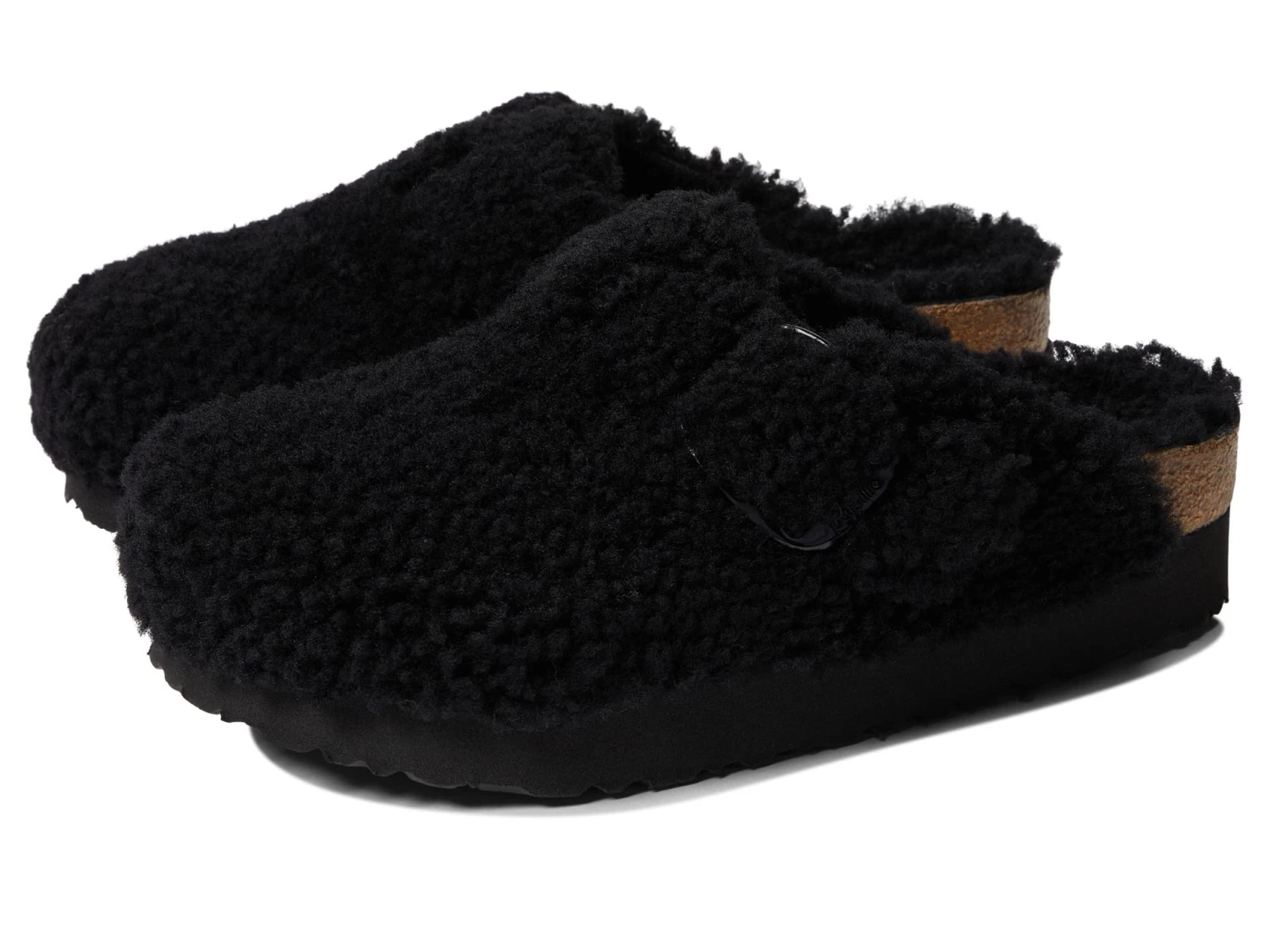 Birkenstock Boston Big Buckle Platform Teddy By Papillio 1 Birkenstock Boston Big Buckle Platform Teddy By Papillio