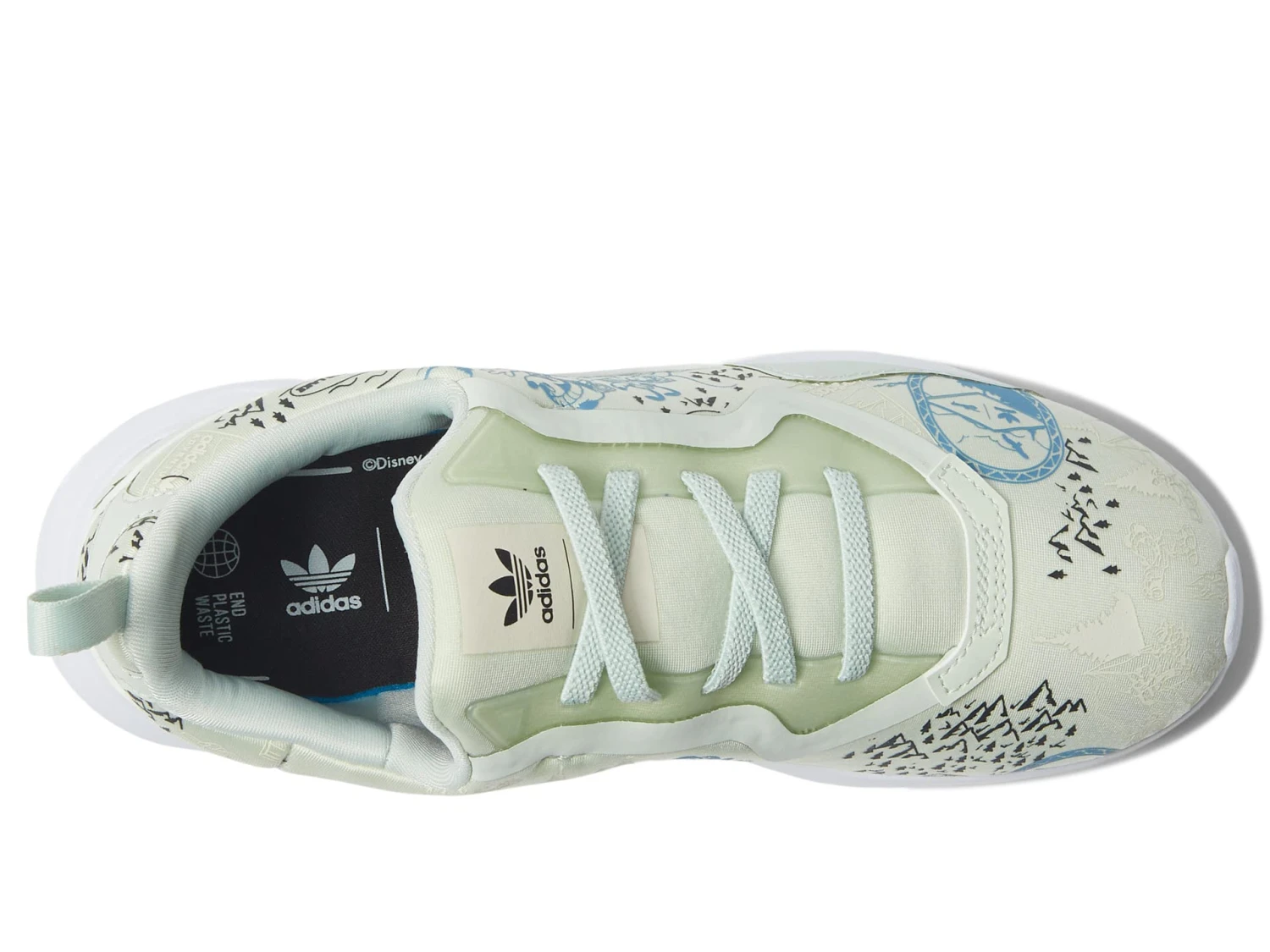 Adidas Originals Kids Flex Elastic Disney (Little Kid) 2 Adidas Originals Kids Flex Elastic Disney (Little Kid) - Image 2