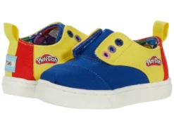 TOMS Kids Play Doh Alphabet Print Tiny Alpargata (Toddler/Little Kid)