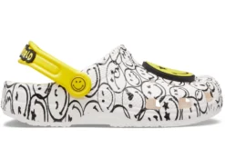 Crocs Kids Zappos Print Lab: SmileyWorld® Classic Clog (Little Kid/Big Kid) -Steve Madden Shop 71p1scVXG2L