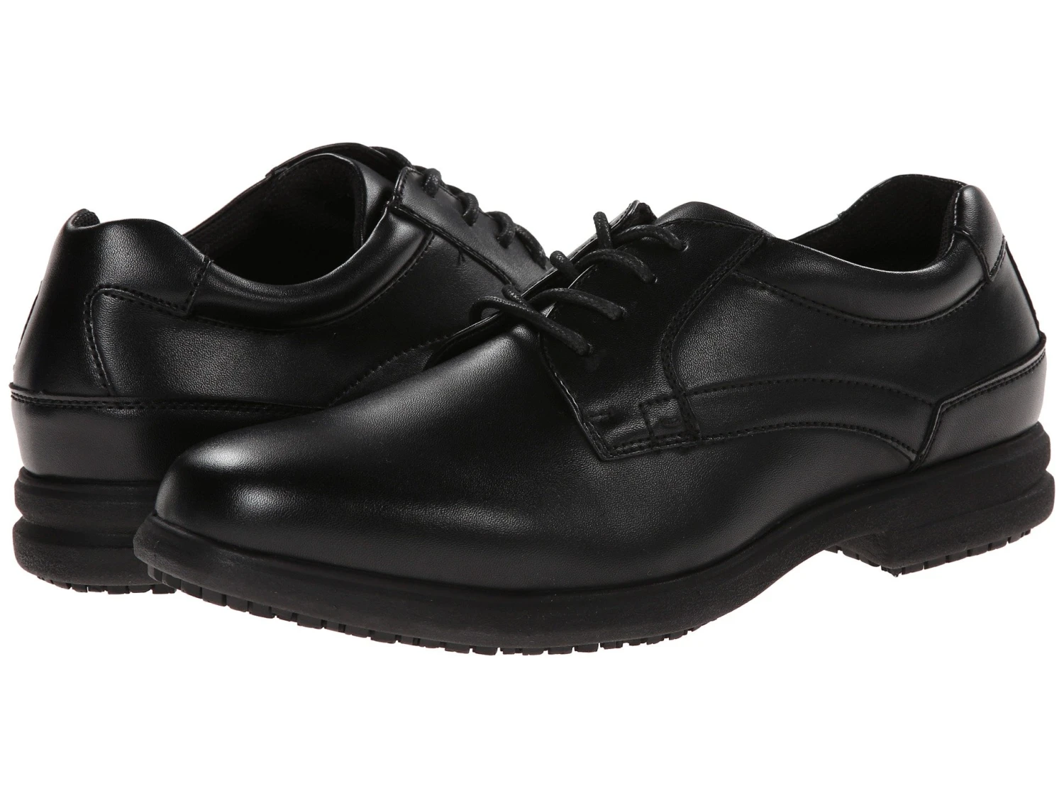 Nunn Bush Sherman Slip Resistant Plain Toe Oxford 1 Nunn Bush Sherman Slip Resistant Plain Toe Oxford